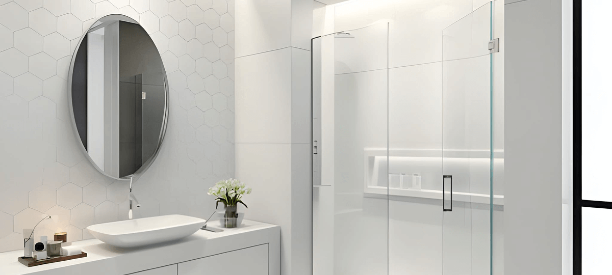 Design Idea #3: Hexagon Floor Tiles for Visual Interest